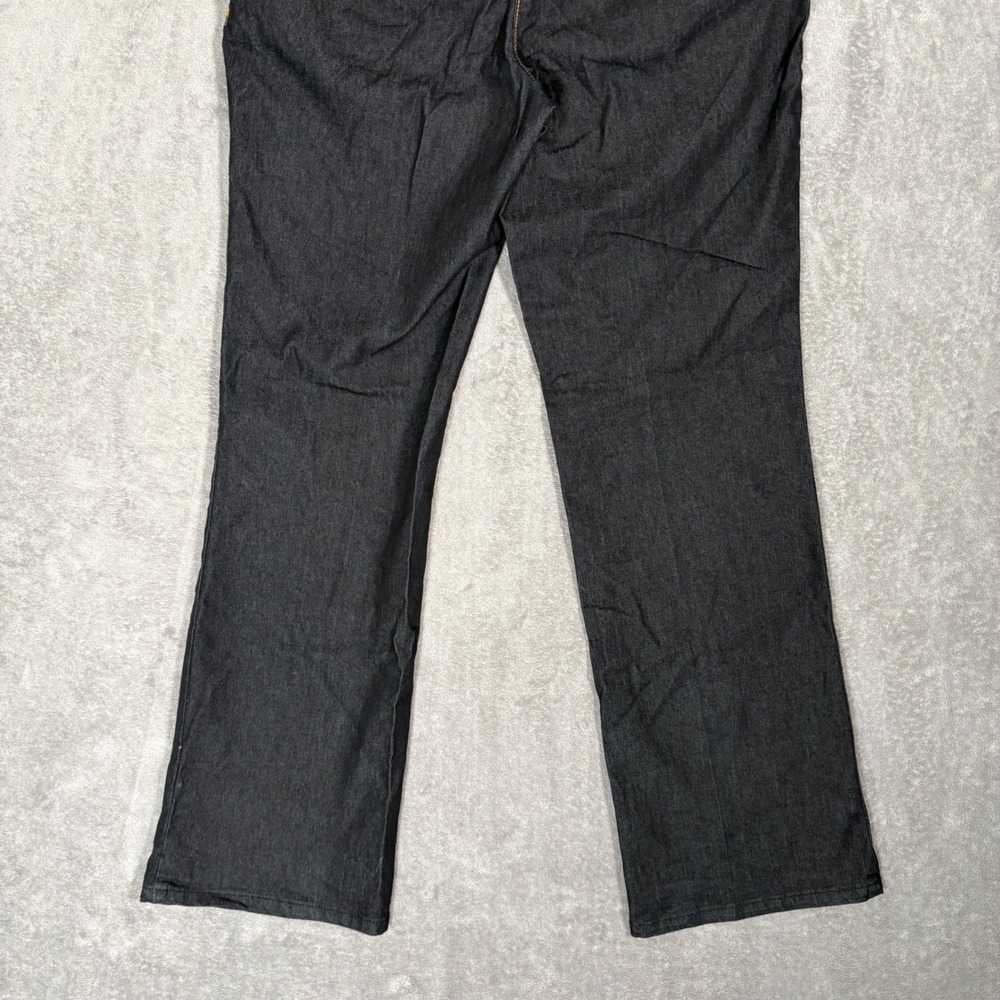 Bisou‎ Bisou Michele Bohbot Dark Wash Bootcut Jeans Womens Size 12 Indigo Y2K - Picture 11 of 16
